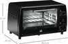 Mini-Ofen Toasterofen, 1 Backblech, 1 Grilrost, 10 L Produktbild-Vorschau 3