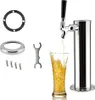 Dávkovač piva z nerezové oceli Silver Draft Beer Tower Náhled obrázku produktu 7