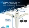 tecuro Tauchrohr Ø 40 mm mit 2 x Geräteanschluss für Produktbild-Vorschau 2