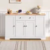 Flieks Sideboard Armoire de cuisine, buffet de cuisine avec Voir les images du produit 3
