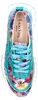 Laura Vita Damen Sneaker Metallic Plateau Floral TELLAO 09, Produktbild-Vorschau 2