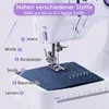 Nähmaschine, Haushaltsnähmaschine, Elektrische Nähmaschine, Produktbild-Vorschau 3