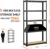 Yaheetech Lagerregal Schwerlastregal, 90x30x180cm, Produktbild-Vorschau 4