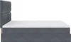 Möbel Glamour Ottoman-Bett mit Matratzen Dunkelgrau 180x200 Produktbild-Vorschau 5