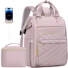 17,3“ Laptop-Rucksack für Frauen, stylische Rucksacktasche Produktbild-Vorschau 2