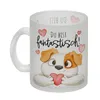 Hund Glas Tasse mit Spruch Du bist fantastisch Produktbild-Vorschau 2