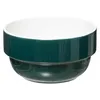 A single green and white bowl on a white background. Podgląd zdjęcia produktu