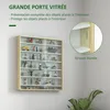 HOMCOM Vitrine pour collection vitrine murale 80 x 9,5 x 83 Voir les images du produit 4