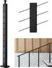 VEVOR sloupek kabelového zábradlí, 914x25,4x50,8 mm, Náhled obrázku produktu 1