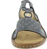 Rieker Damen Pantolette mit Klettverschluss und T-Riemen Produktbild-Vorschau 91