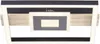 BRILLIANT zwarte, bruin gekleurde LED-plafondlamp Baldo | Productafbeelding-voorbeeld 6