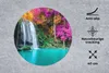 MuchoWow® Mauspad Mousepad Wasserfall - Bäume - Rosa - Produktbild-Vorschau 2