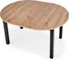 Runder Ausziehbarer Tisch für Esszimmer - 102-142 cm Produktbild-Vorschau 15
