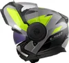 LS2 FF902 Scope II Duria Grau-Neon Gelb M Náhľad obrázku produktu 8