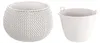 Květináč SPLOFY BOWL s vkladem 29 cm - barva: bílá Anteprima dell’immagine prodotto 5