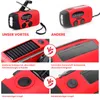 Comparison of two solar radios, highlighting features of one over the other. Produktbild-Vorschau