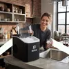 Machine à glaçons 12 kg/24 h, 9 glaçons/6 min, avec Voir les images du produit 8