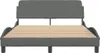 vidaXL Bedframe "Dover", donkergrijs, 120x200 cm, met Productafbeelding-voorbeeld 4