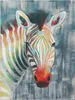 ARTland Wandbild Alu für Innen & Outdoor Prisma Zebra I Produktbild-Vorschau 1