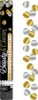 Konfettikanone gold silber Kreise 40 cm Produktbild-Vorschau 2