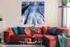 MuchoWow® Poster Wald - Bäume - Himmel 100x100 cm - Produktbild-Vorschau 2