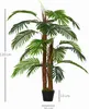 Outsunny Kunstpflanzen im Topf 120 cm Palme Kunstpflanze Produktbild-Vorschau 3
