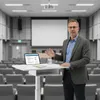 Scrivania per laptop regolabile in altezza con rotelle e Anteprima dell’immagine prodotto 12