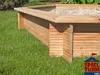 Sandkasten Sandy D. 230cm aus Lärchenholz - Material: Produktbild-Vorschau 3