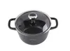 Granit Kochtopf 6L Ø26 cm Antihaft Marmorbeschichtung Produktbild-Vorschau 4