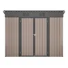8x4 FT Metall Gerätehaus mit stabilem Metallfundament Produktbild-Vorschau 17
