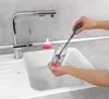 Spazzola per piatti in silicone grigio Anteprima dell’immagine prodotto 2