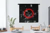 MuchoWow® Wandteppich Wandbehang Spiele - Controller - Rot Produktbild-Vorschau 2