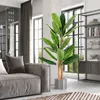 COSTWAY Künstlicher Bananenbaum 195cm im Topf, Produktbild-Vorschau 2