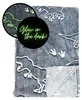 Textino Wohndecke Dino 100x150 cm Grau Produktbild-Vorschau 3