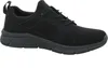 A black men's sneaker shown from the side against a white background. Produktbild-Vorschau