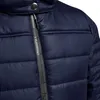 hummel hmlNORTH dětská prošívaná bunda s kapucí navy 152 Náhled obrázku produktu 8