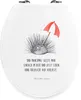 Mr. & Mrs. Panda Toilettendeckel Seeigel - Weiß - Geschenk, Produktbild-Vorschau 1