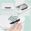 Relaxdays Mülleimer Bad, mit Sensor, 9 Liter, elektrischer Produktbild-Vorschau 6