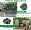 Metalowa szopa ogrodowa, szopa narzędziowa ze stali Podgląd zdjęcia produktu 4