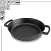 Ø36cm Gusseisenpfanne mit Deckel aus Gusseisen Bräter Produktbild-Vorschau 3