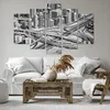 Bild auf Leinwand - Leinwandbild - 5 Teile - Stadt Produktbild-Vorschau 6
