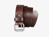 VELARIO Echtleder Gürtel Herren 4 cm kürzbar Schwarz Braun Produktbild-Vorschau 2