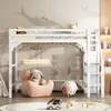 Hochbett mit Stufen und Kleiderschrank, Platzsparend mit Produktbild-Vorschau 4