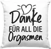 Trendation - Danke für All Die Orgasmen Deko-Kissen mit Produktbild-Vorschau 1