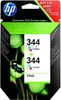 HP Tintenpatrone HP344 Tri-Colour rot blau gelb Doppelpack Produktbild-Vorschau 7
