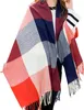 Damen Winter Schal kariert – Großer, warmer Damenschal Produktbild-Vorschau 5