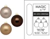 Weihnachtskugeln Glas 10cm 6 Stück - Elegant Lounge Produktbild-Vorschau 4
