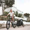 DERYAN Luxe Przyczepka Rowerowa – Wózek do Biegania – Dla 1 Podgląd zdjęcia produktu 2