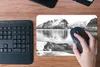 MuchoWow® Mauspad Mousepad Winter - Schwarz - Weiß - Mehr Produktbild-Vorschau 4