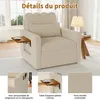 INONEFT 3-in-1 Schlafsessel mit Bettfunktion, Schlafsofa Produktbild-Vorschau 5